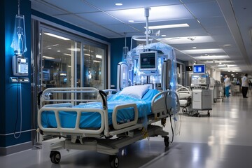 Obraz premium Medical clinic, generative AI