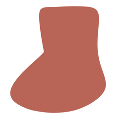 Red Abstract Shape Art illustration Abstract Element