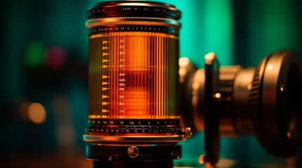 Fototapeta na wymiar Vintage Camera Gear: Classic Equipment with Timelessly Elegant Aesthetics & Materials, generative AI