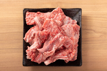 黒毛和牛　中落ちカルビ　焼き肉用