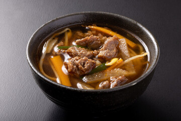 カルビスープ　(黒毛和牛)