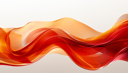 Dazzling Red and Golden Elegance Liquid Artistry and Abstract Waves