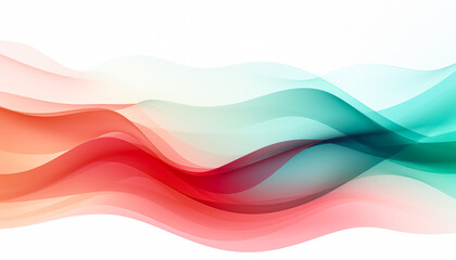 Vibrant Wave Symphony Colorful Smoke Curves and Gradient Liquid Wallpaper