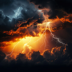 From Thunderous Skies to Lightning Strikes Evocative Artistry of Stormy Weather