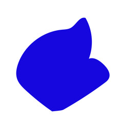 Fototapeta premium Blue Abstract Shapes Vectors 