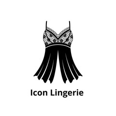 Icon lingerie Illustrations vector 