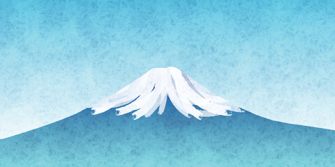 富士山　日本　年賀状　背景