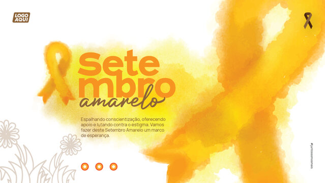 Setembro Amarelo Campaign Illustration
