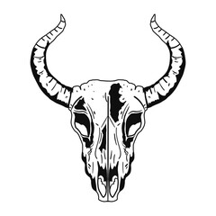 Bull Skull Style icon