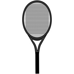 tennis racket, sport equipment decoration elements 