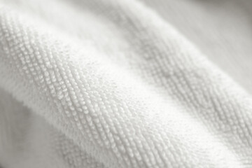 white cotton fabric towel texture abstract background