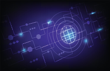 Colorful vector images can be easily adapted.