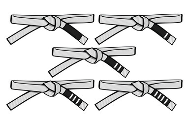 Jiu-Jitsu martial arts belt