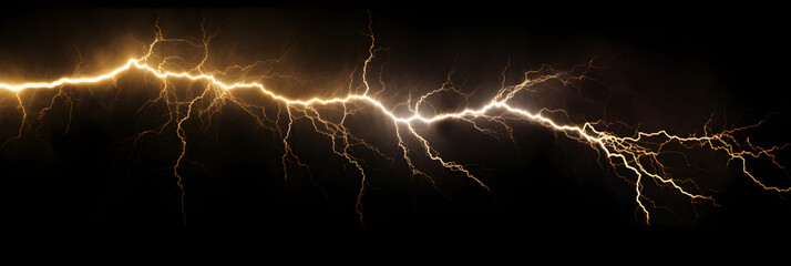 abstract lightning cloud background banner
