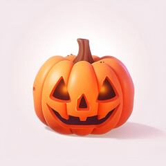 Fototapeta premium Halloween pumpkin jack o lantern
