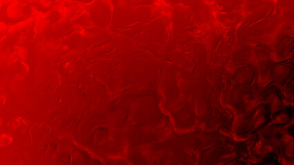burning red and orange biological contour texture - abstract 3D rendering