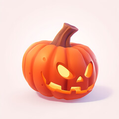 Halloween pumpkin jack o lantern