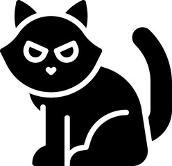 Black Cat Icon