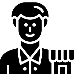 entrepreneur solid icon