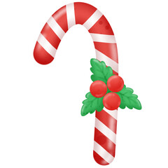 Christmas gifts and decorations element drawing