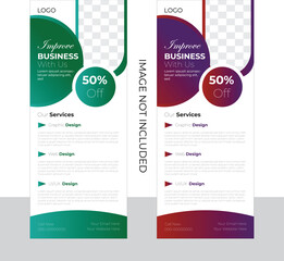 Business Rollup Banner Template