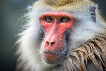 Mandrill monkey, African baboon