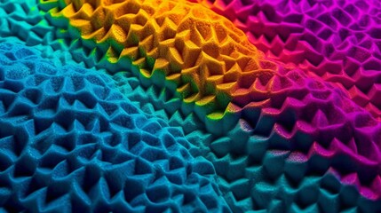 Colorful Webpage Background of Different Sponges 