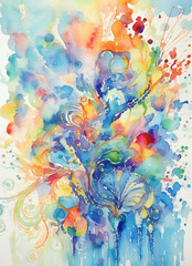  Exploring the World of Watercolor Abstract Painting - Where Creativity Flows Freely and Emotions Take Shape