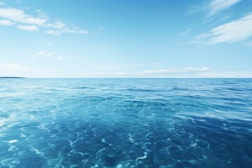 Luminous Horizons: A Hyper-Photorealistic Rendering of the Expansive, Bright White and Blue Ocean
