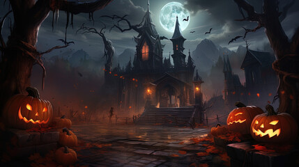 road to halloween, generative ai