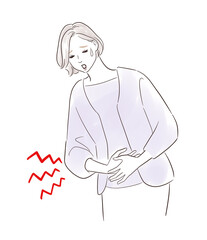 痛みが辛いミドル世代の女性