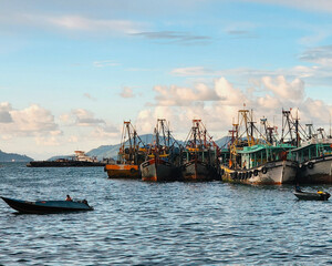 boats in the port
