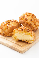 美味しそうなシュークリーム