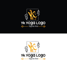 yk  yoga logo