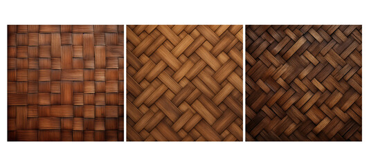 ry basket weave wood texture grain illustration surface natural, organic , rustic brown basket weave wood texture grain - obrazy, fototapety, plakaty