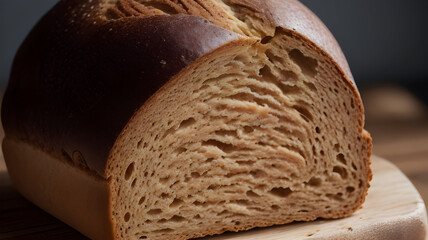 loaf of wholemeal bread