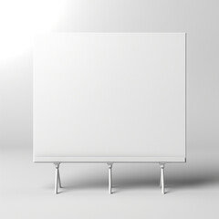 Unveiling the Clean Canvas of a White Box Mockup - Where Creativity Meets Minimalism for Maximum Impact
