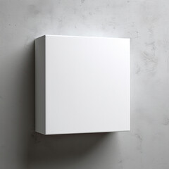 Unveiling the Clean Canvas of a White Box Mockup - Where Creativity Meets Minimalism for Maximum Impact