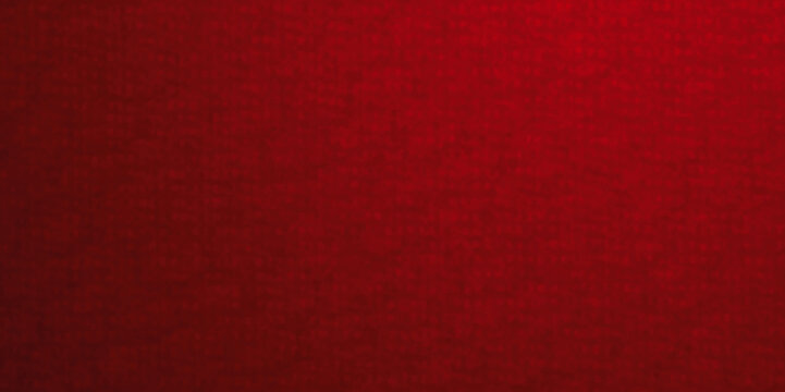 Red fabric texture. Fabric background Close up texture of natural weave in dark red or teal color. Fabric texture of natural line textile material .	