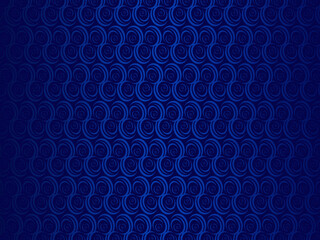 Fototapeta na wymiar Premium background design with luxurious motifs in dark blue. Vector horizontal template, for digital lux business banners, contemporary formal invitations, luxury vouchers, gift certificates, etc.