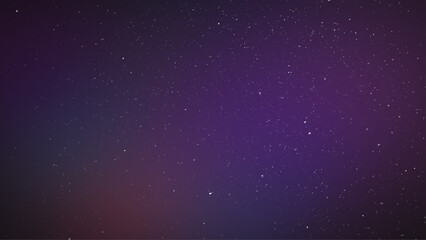 Fototapeta premium Background image of starry night sky. Image contains noise and grains due to high ISO and soft focus due to slow shutter.