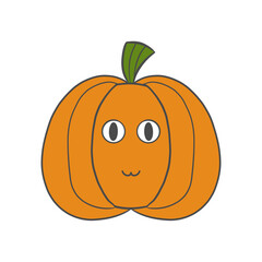 Halloween set hand draw