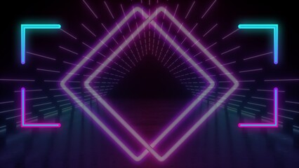 black purple neon music gaming background  