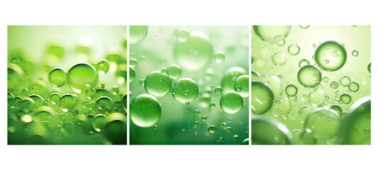 artistic green bubbles soft background illustration modern elegant, minimalist neutral, neutral toned artistic green bubbles soft background