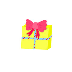 gift box with ribbon