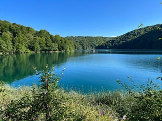 Landscape and environment of Plitvice Lakes National Park (UNESCO) - Plitvica, Croatia or Slikoviti krajobrazi i prekrasni motivi iz nacionalnog parka Plitvička jezera - Plitvice, Hrvatska