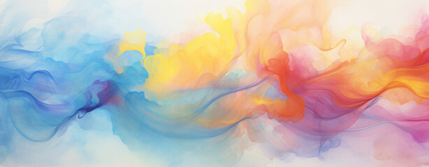 Watercolor abstract art background