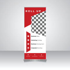 Modern Roll-Up Banner Design Template