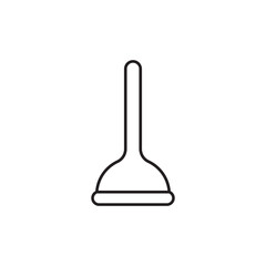 plunger icon vector