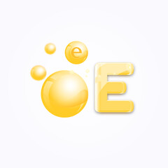 Vitamin E Gold Shining Pill Capsule